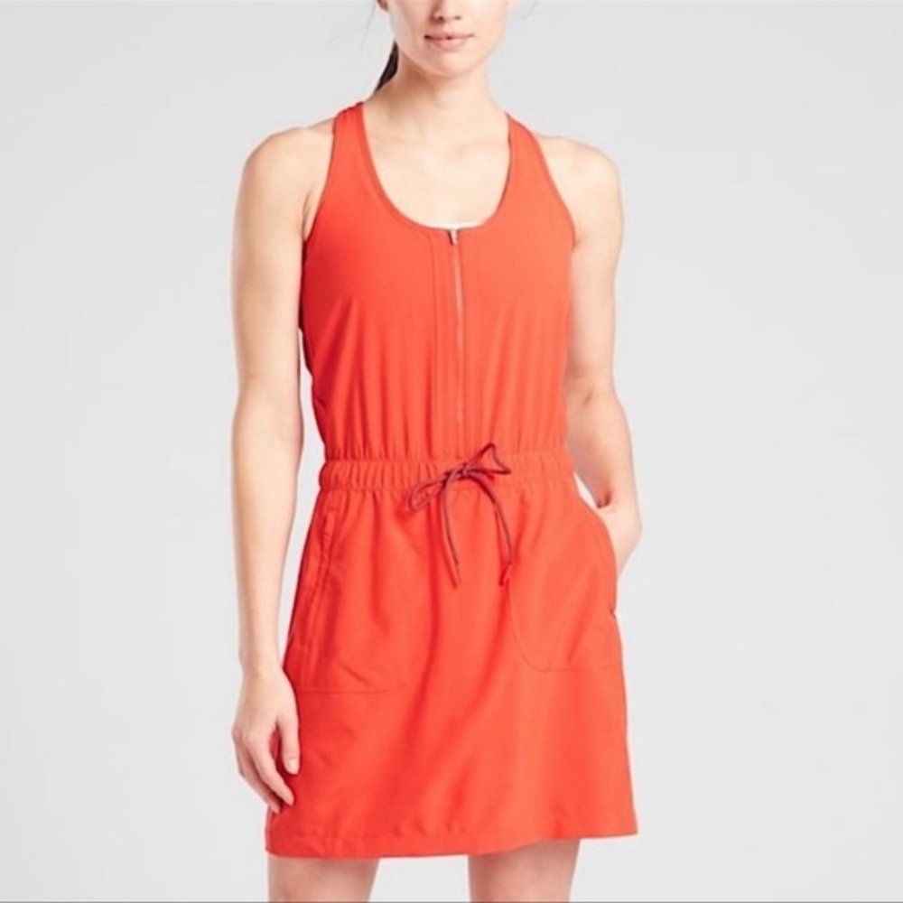 Athleta Expedition Dress Vermillion Size 12